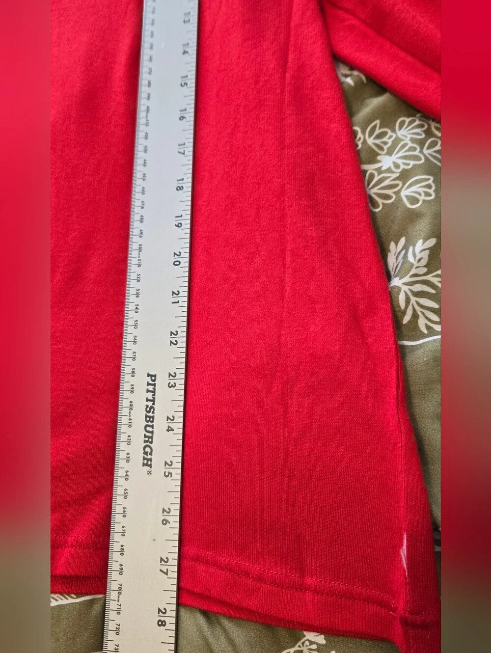 Gerber Bright Red Long-Sleeve Henley Shirt Super Soft Lg.clean - Picture 4 of 7